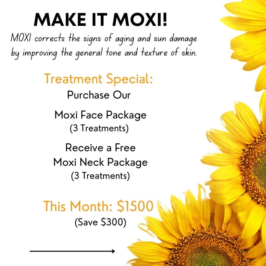 moxi treatment skincare special