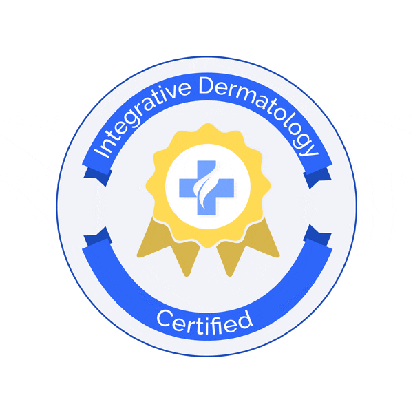 Integrative-dermatology-certified-logo-for-Dr-Erickson